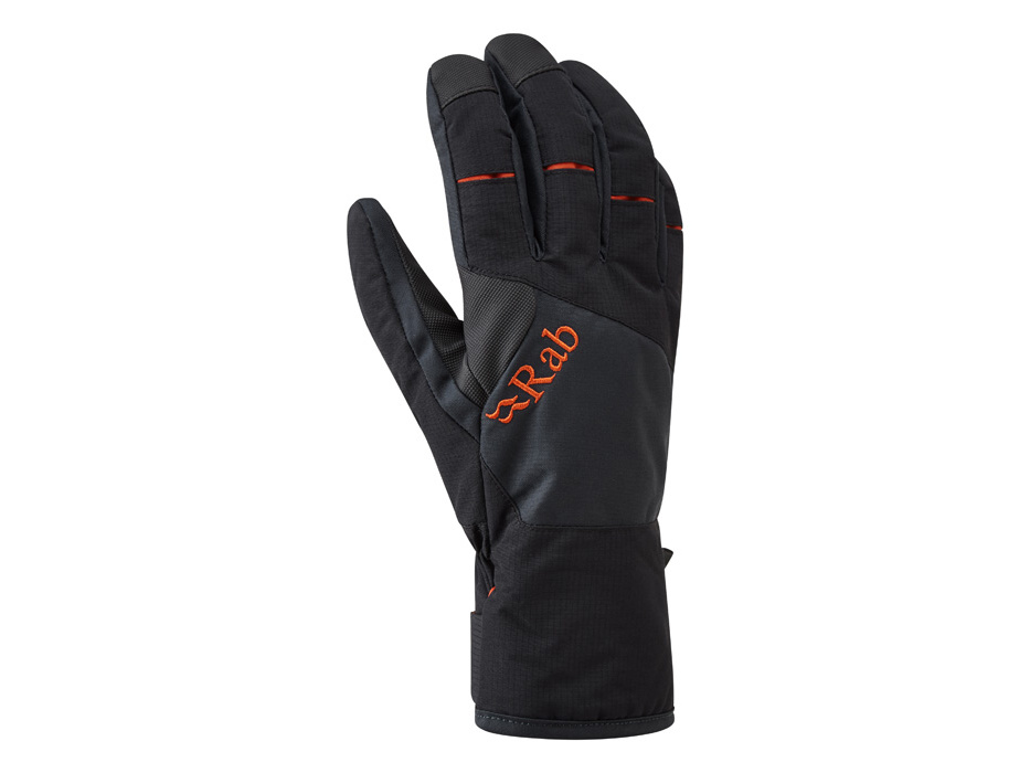 Rab Cresta GTX Gloves black/BL L rukavice