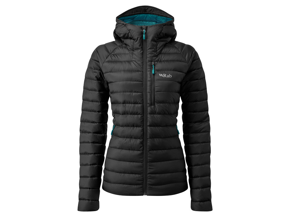 Rab Microlight Alpine Jacket Women's black/BL L bunda