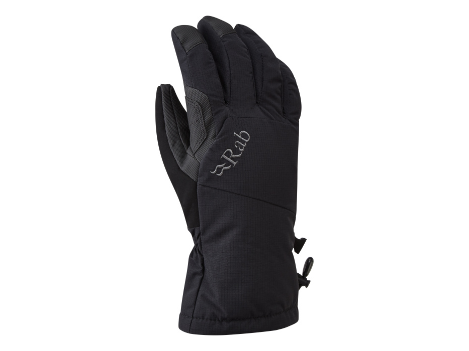 Rab Storm Glove Women's black/BL L rukavice