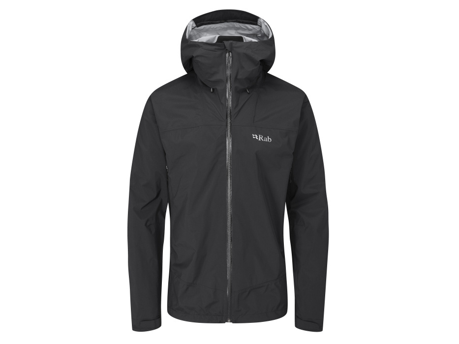 Rab Downpour Plus 2.0 Jacket black/BL S bunda