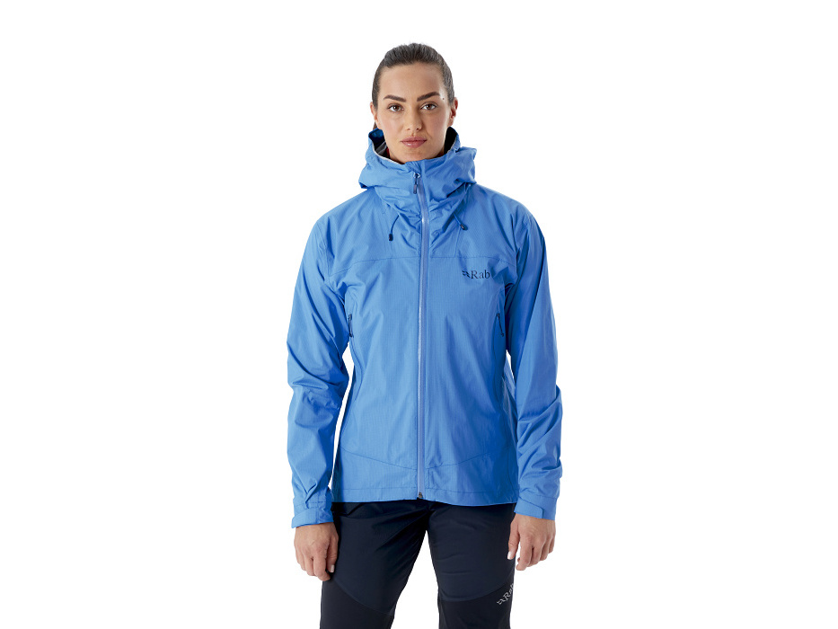 Rab Downpour Plus 2.0 Jacket Women's alaska blue/AB XS bunda