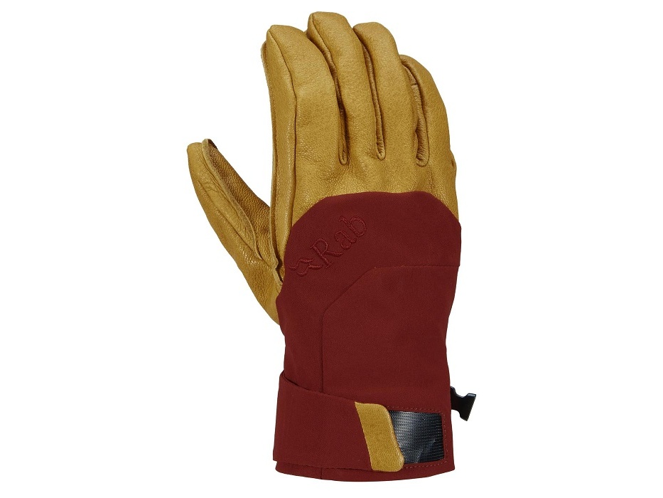 Rab Khroma Tour Infinium Gloves oxblood red/OXB L rukavice