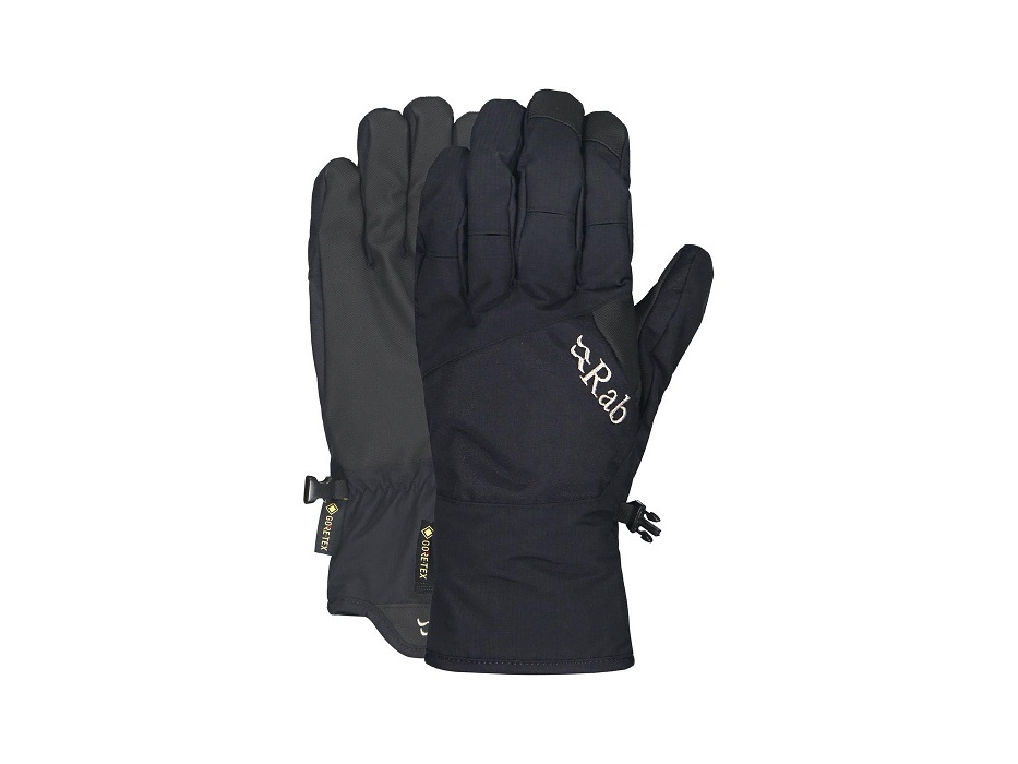 Rab Cresta GTX Gloves black/black/BLK M rukavice