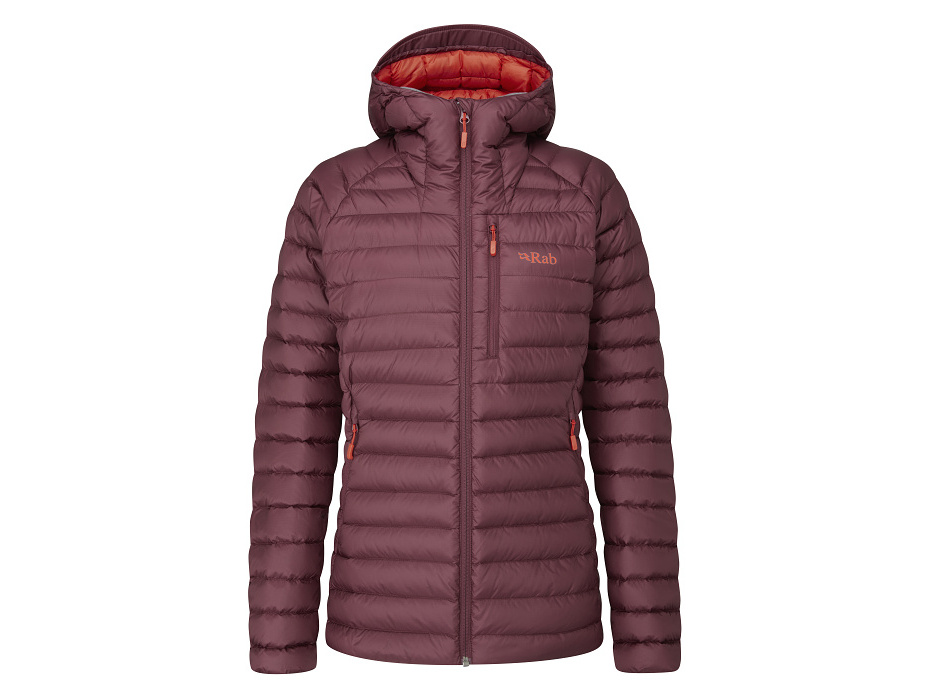 Rab Microlight Alpine Long Jacket Women's deep heather/DEH XL bunda