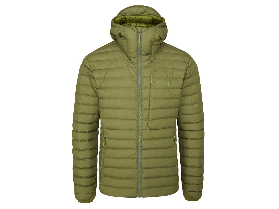 Rab Infinity Microlight Jacket chlorite green/CHG XL bunda