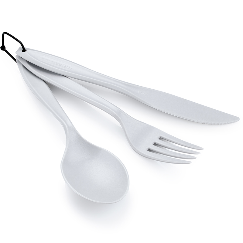 Sada příborů GSI Outdoors Ring Cutlery Set - Eggshell