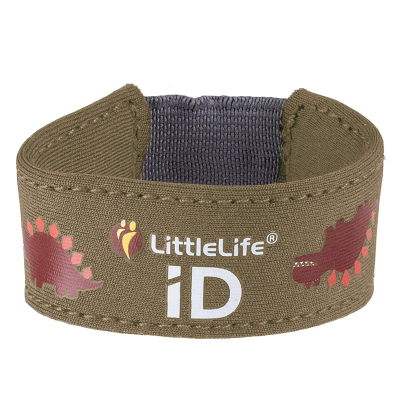 Identifikační Náramek Littlelife Safety ID Strap Dinosaur