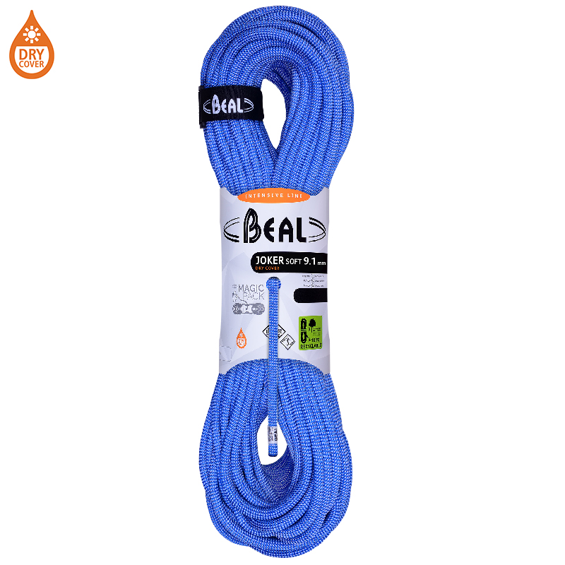 Beal Joker Soft Unicore 9,1mm Dry cover Blue 70m