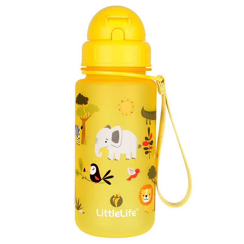 Láhev Littlelife Water Bottle 400ml Safari