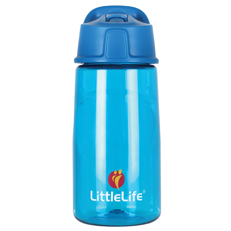 Dětská Láhev Littlelife Flip-Top Water Bottle 550ml Blue