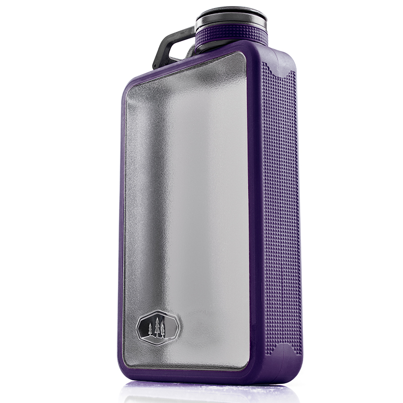 Placatka GSI Outdoors Boulder Flask 177ml Purple