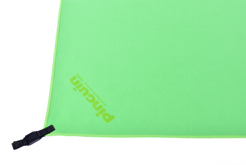 Ručník Pinguin Micro towel XL 2021 Logo--Green