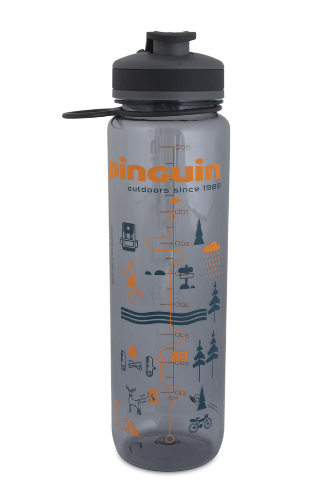 Láhev Pinguin Tritan Sport Bottle 1.0L 2020 Grey