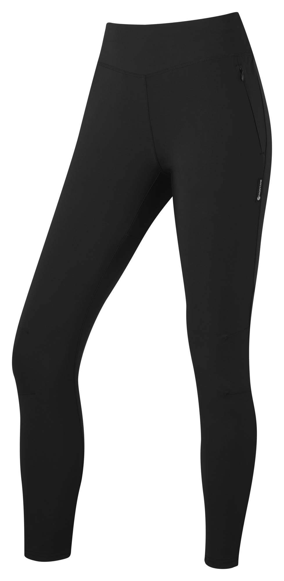 Montane FEM INEO PANTS-REG LEG-BLACK-UK8/XS dámské kalhoty černé