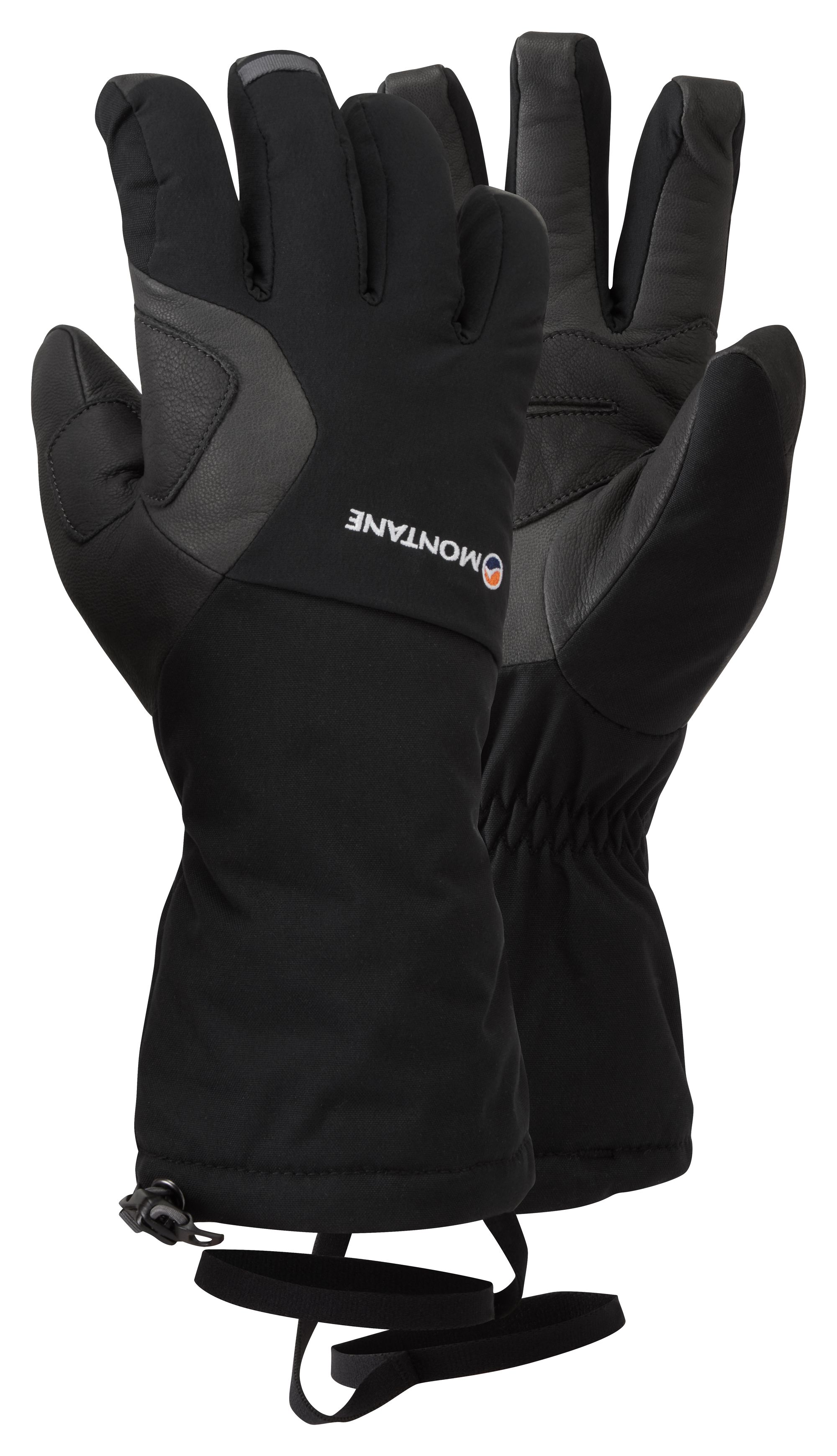Montane FEM SUPERCELL GLOVE-BLACK-S dámské rukavice černé