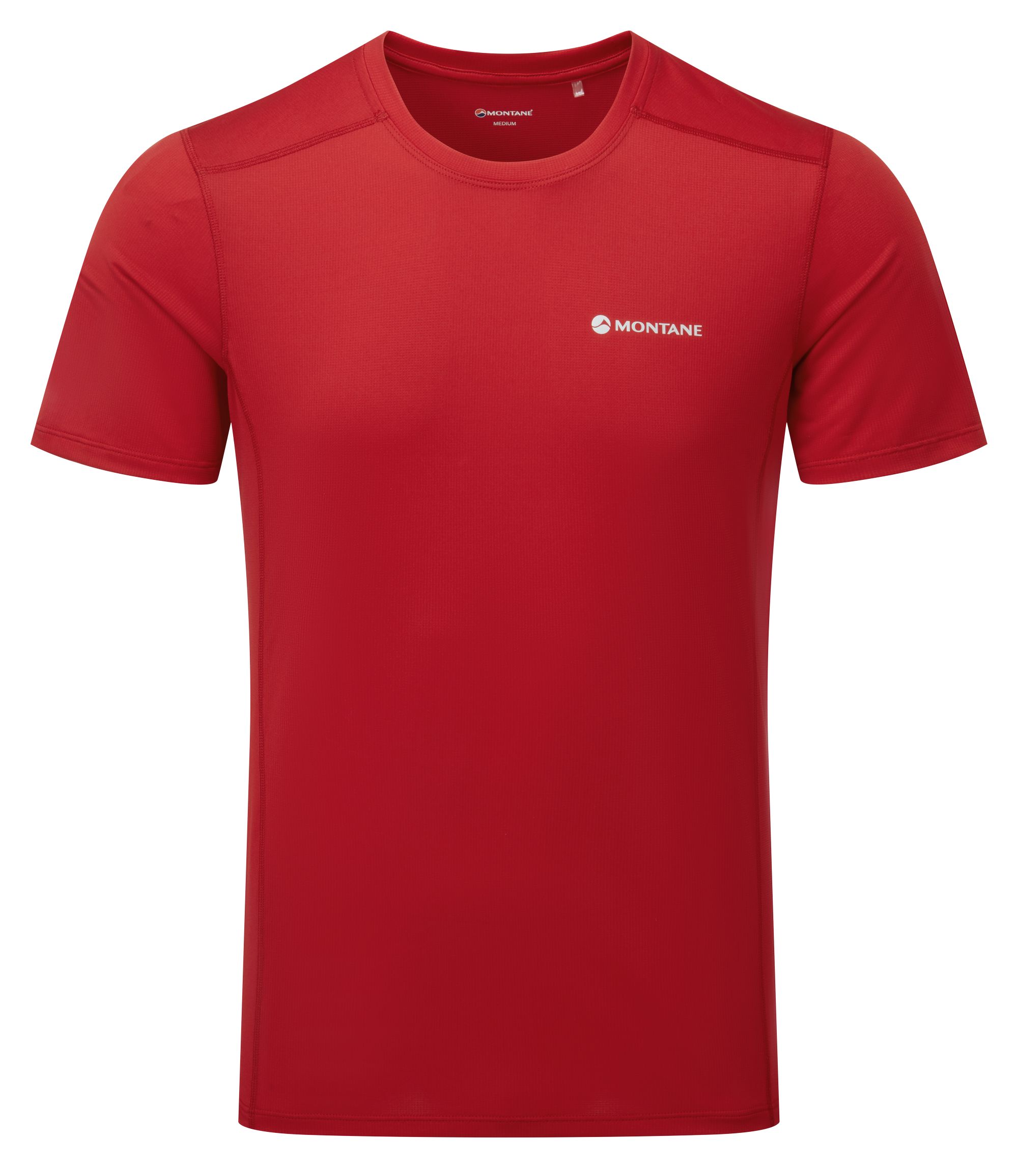 Montane DART LITE T-SHIRT-ACER RED-M pánské tričko tmavě červené