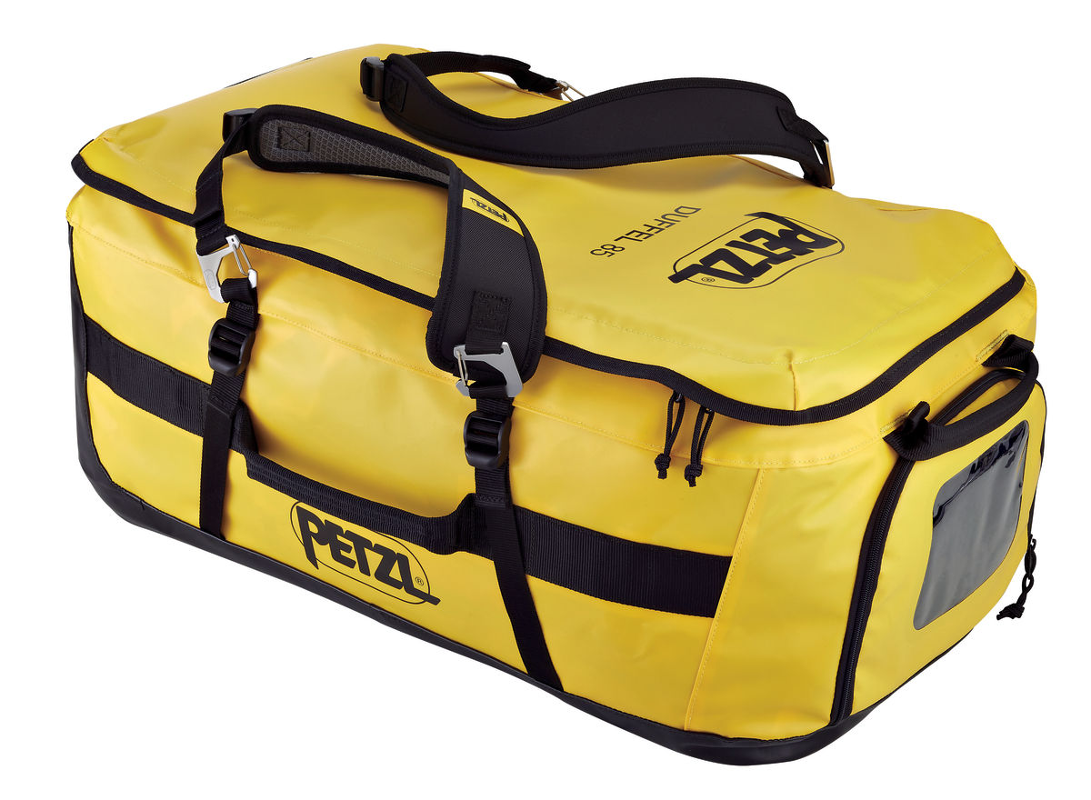 Petzl DUFFEL BAG 85 l YELLOW transportní vak/taška žlutá