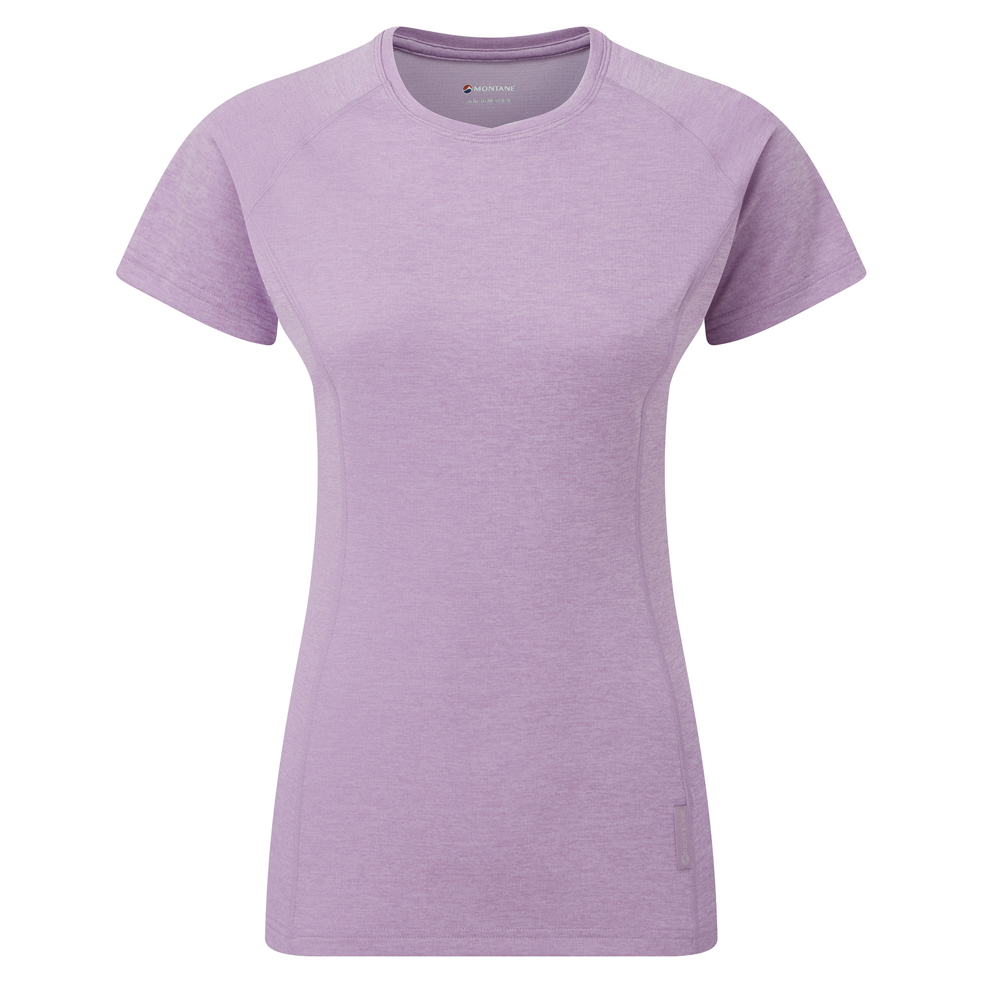 Montane FEM DART T-SHIRT-ALLIUM-UK8/XS dámské triko lila