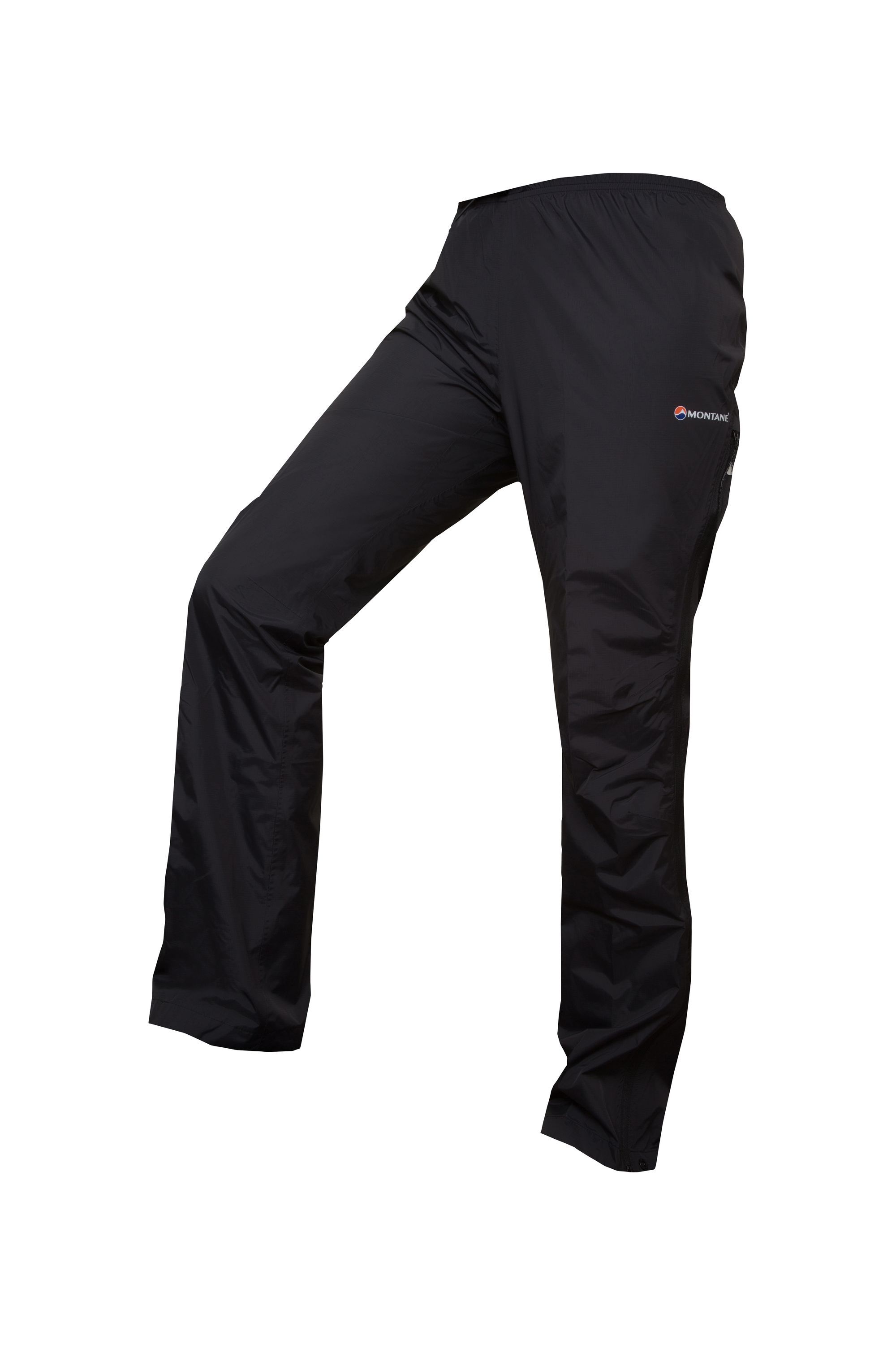 Montane FEM DYNAMO PANTS-REG LEG-BLACK-UK8/XS dámské kalhoty černé