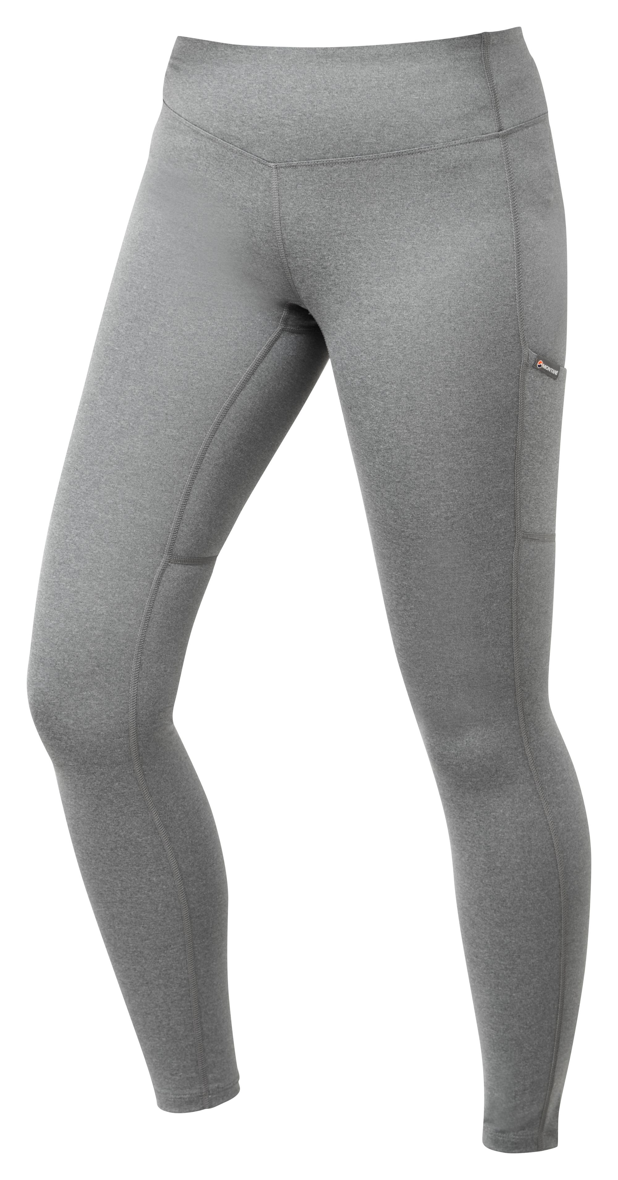 Montane FEM INEO LITE PANTS-REG LEG-GREY MARL-UK8/XS dámské kalhoty šedé