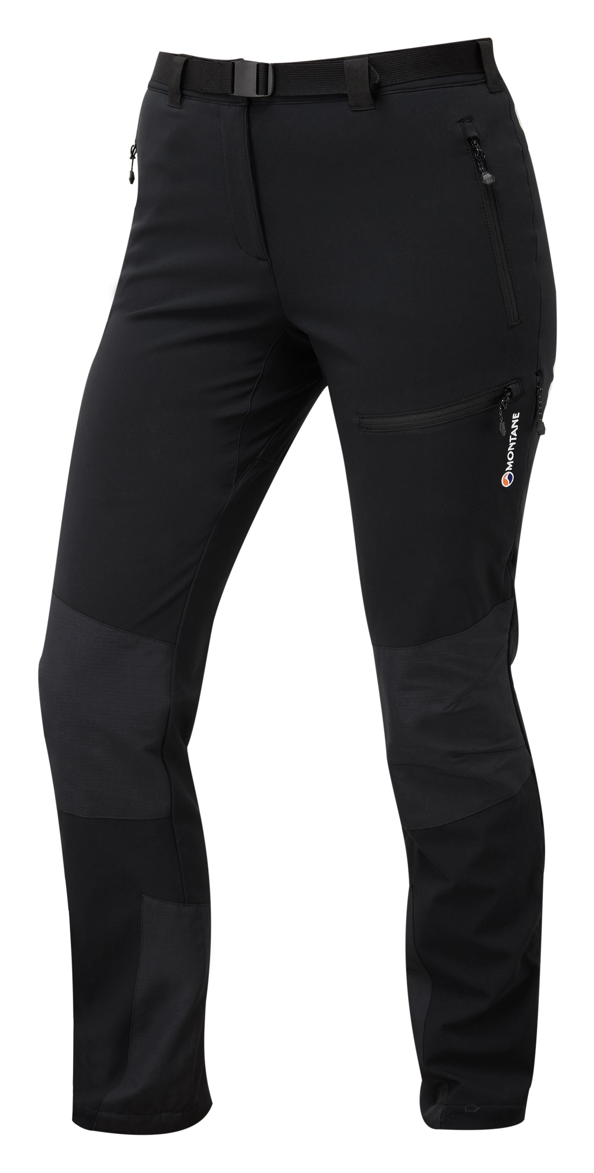 Montane FEM TERRA MISSION PANTS-REG LEG-BLACK-UK10/S dámské kalhoty černé