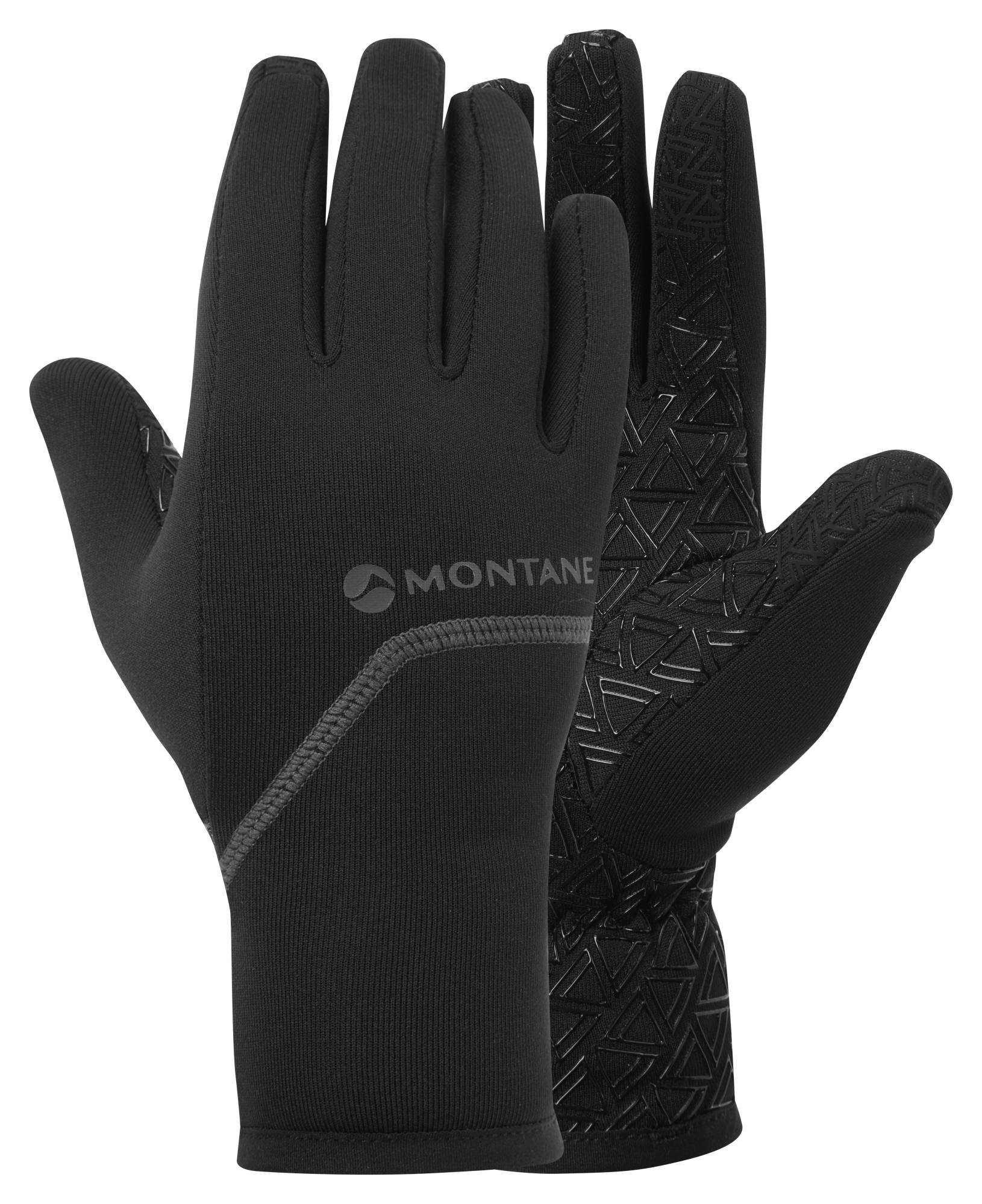 Montane FEM POWERSTRETCH PRO GRIPPY GLOVE-BLACK-XS dámské rukavice černé