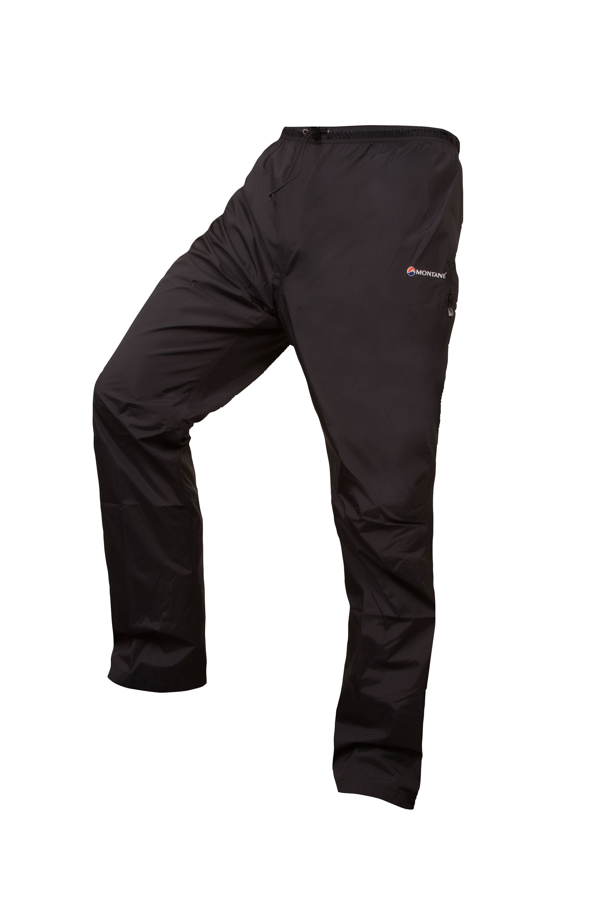 Montane DYNAMO PANTS-REG LEG-BLACK-XXL pánské kalhoty černé