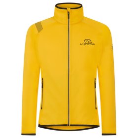 Mikina La Sportiva Promo Fleece Black/Yellow_999100 XL