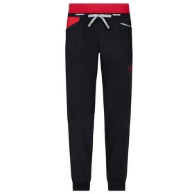 Kalhoty La Sportiva Mantra Pant W Black/Hibiscus M