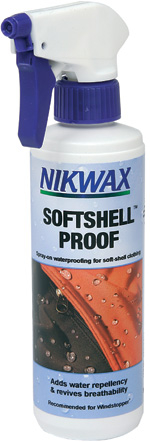 Impregnace Nikwax Softsheel Proof Spray 300 ml.