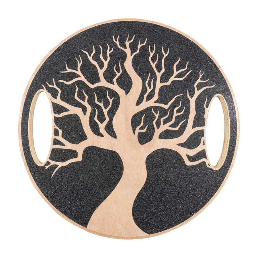 Balanční deska Yate - dřevěná, strom