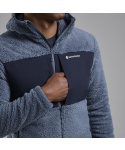 Pánská bunda Montane CALDUS XT HOODIE-STONE BLUE šedomodrá