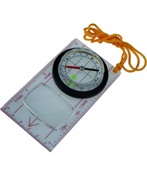 AceCamp - Mapový kompas - fluorescent AceCamp - Mapový kompas - fluorescent