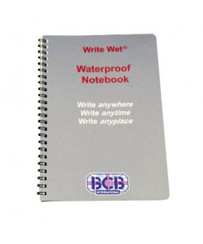 BCB Adventure voděodolný blok A5 s tužkou