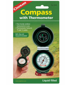 Coghlan´s kompas s teploměrem Thermometer Coghlan´s kompas s teploměrem Thermometer