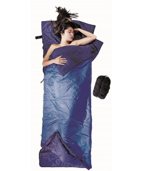 Cocoon spací pytel tropic traveler silk blue long
