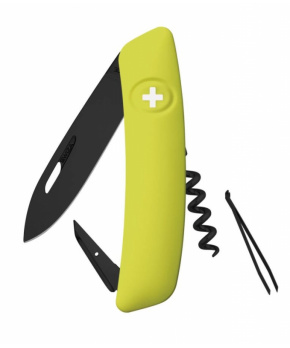 Swiza kapesní nůž D01 Allblack Standard moss