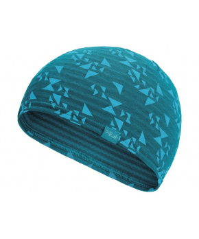 Rab Filament Print Beanie marina blue/MRB čepice Rab Filament Print Beanie marina blue/MRB čepice