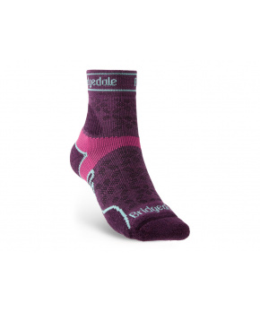 Bridgedale Trail Run LW T2 MS 3/4 Crew Women's damson/195 Bridgedale Trail Run LW T2 MS 3/4 Crew Women's damson/195
