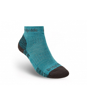 Bridgedale Hike LW MP Ankle Women's turquoise/navy/398 Bridgedale Hike LW MP Ankle Women's turquoise/navy/398