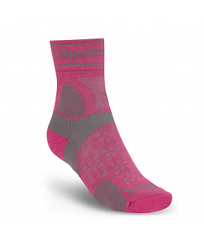 Bridgedale Trail Run UL T2 MS 3/4 Crew Women's pink/305 Bridgedale Trail Run UL T2 MS 3/4 Crew Women's pink/305