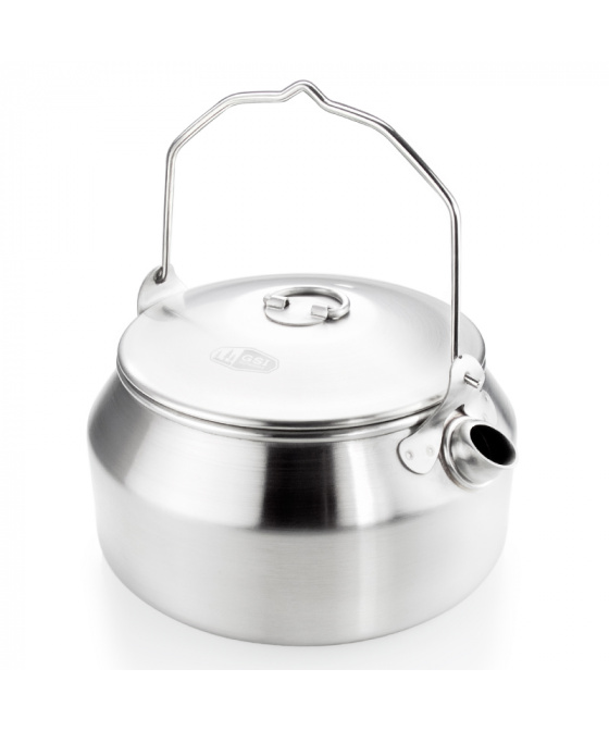 Konvice GSI Outdoors Glacier Stainless Tea Kettle 1l