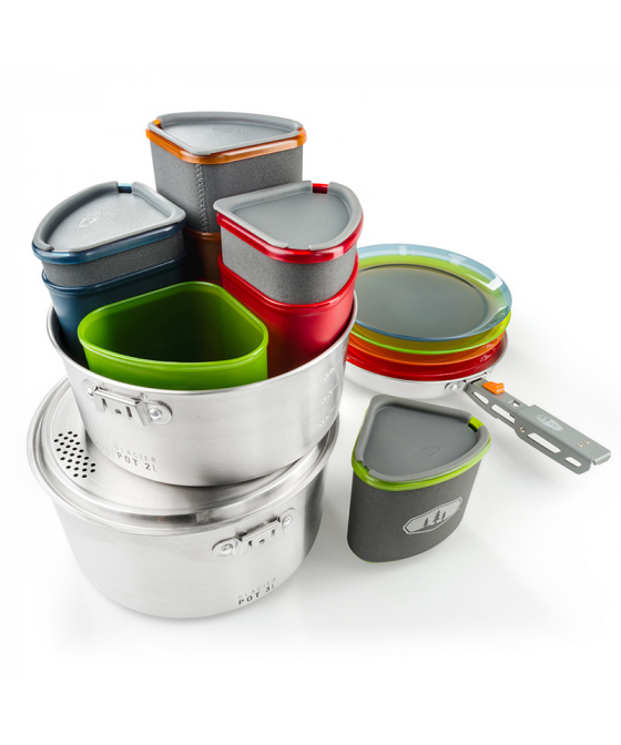 Sada nádobí GSI Outdoors Glacier Stainless Camper