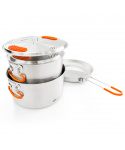 Sada Nerezového Nádobí GSI Outdoors Glacier Stainless Base Camper 2+3l Medium