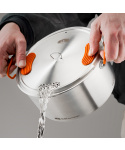 Sada Nerezového Nádobí GSI Outdoors Glacier Stainless Base Camper 2+3l Medium