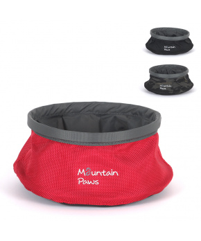 Mountain paws Collapsible Dog Water Bowl
