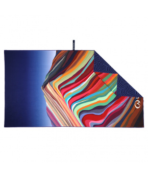 Lifeventure Recycled SoftFibre Trek Towel; rainbow Lifeventure Recycled SoftFibre Trek Towel; rainbow