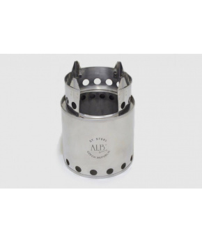 Dřevo-plynový vařič Alb Bush Buddy nerez