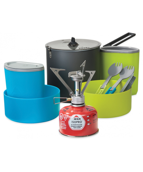 Sada nádobí s vařičem MSR Pocket Rocket Stove Kit 