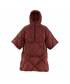 Thermarest Pončo Thermarest Honcho Poncho Down barva Burgundy Thermarest Pončo Thermarest Honcho Poncho Down barva Burgundy